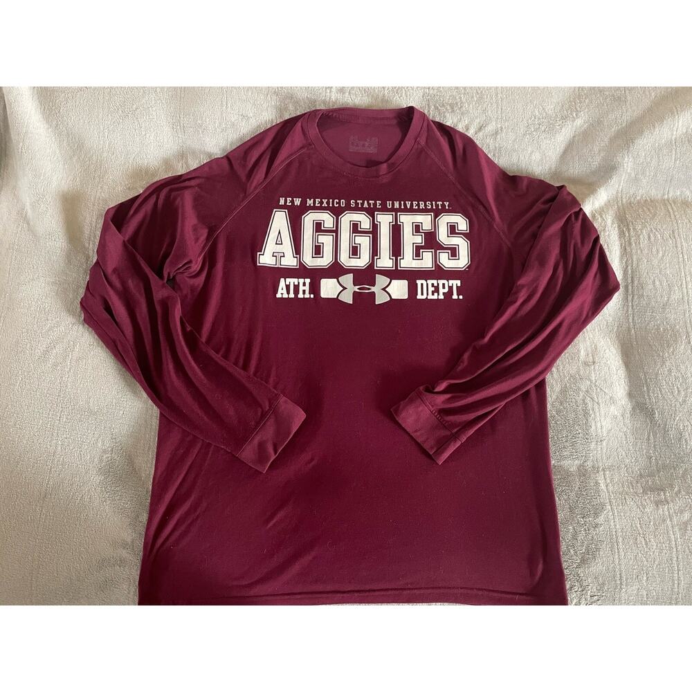 Under Armour New Mexico State University Aggies Long Sleeve T-Shirt Large